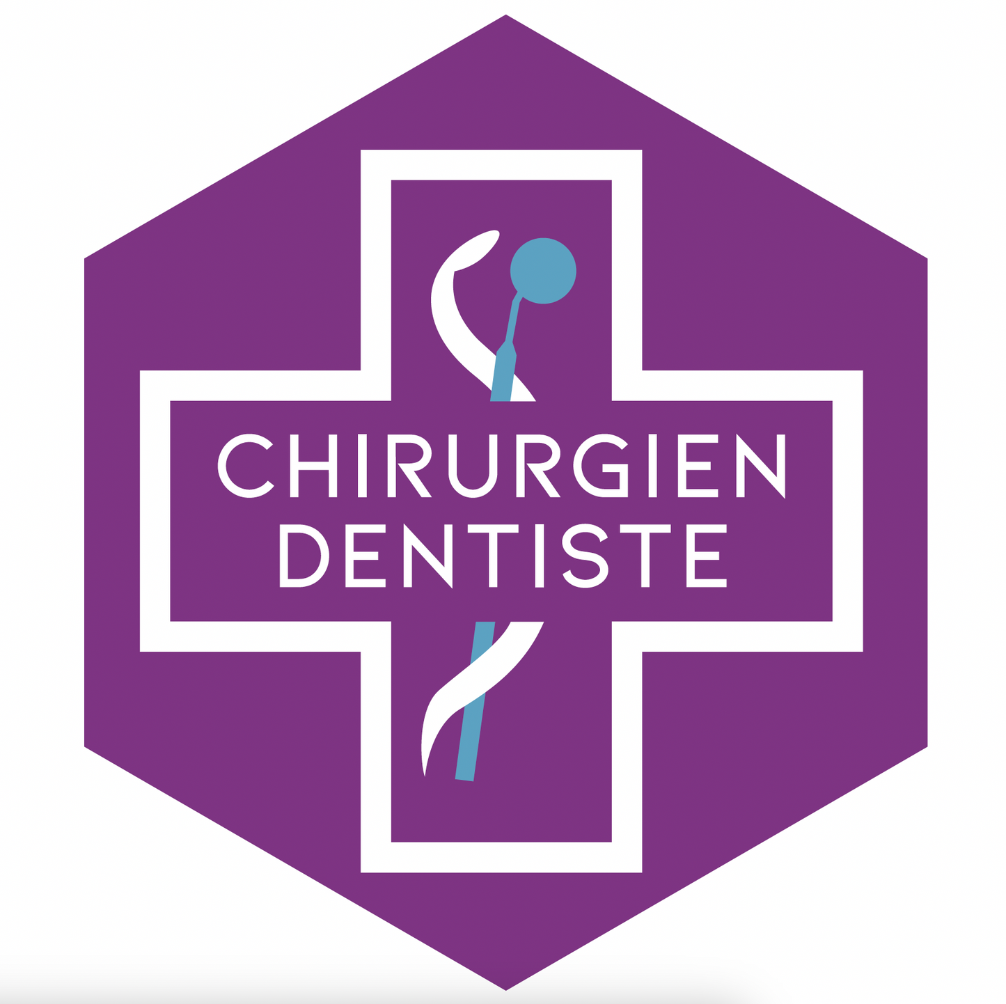 Enseigne Plaque à simple face - DENTAL SIGN