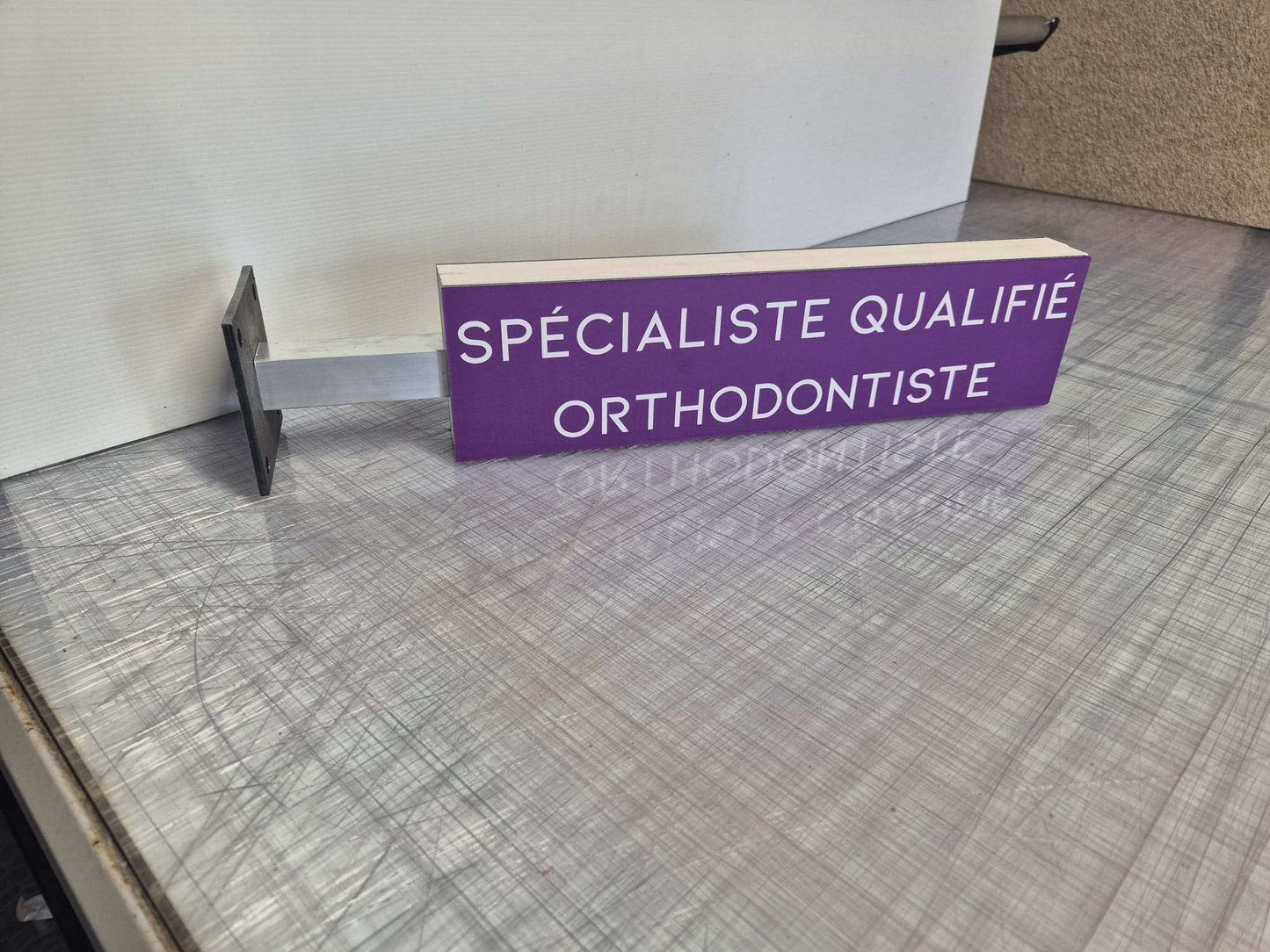 Petit Budget : Enseigne Drapeau Double Face Orthodontiste - DENTAL SIGN
