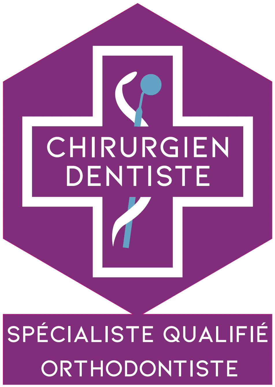 Adhésifs Chirurgiens-Dentistes en vitrophanie (pose intérieure)  (Lot de 2) - DENTAL SIGN 