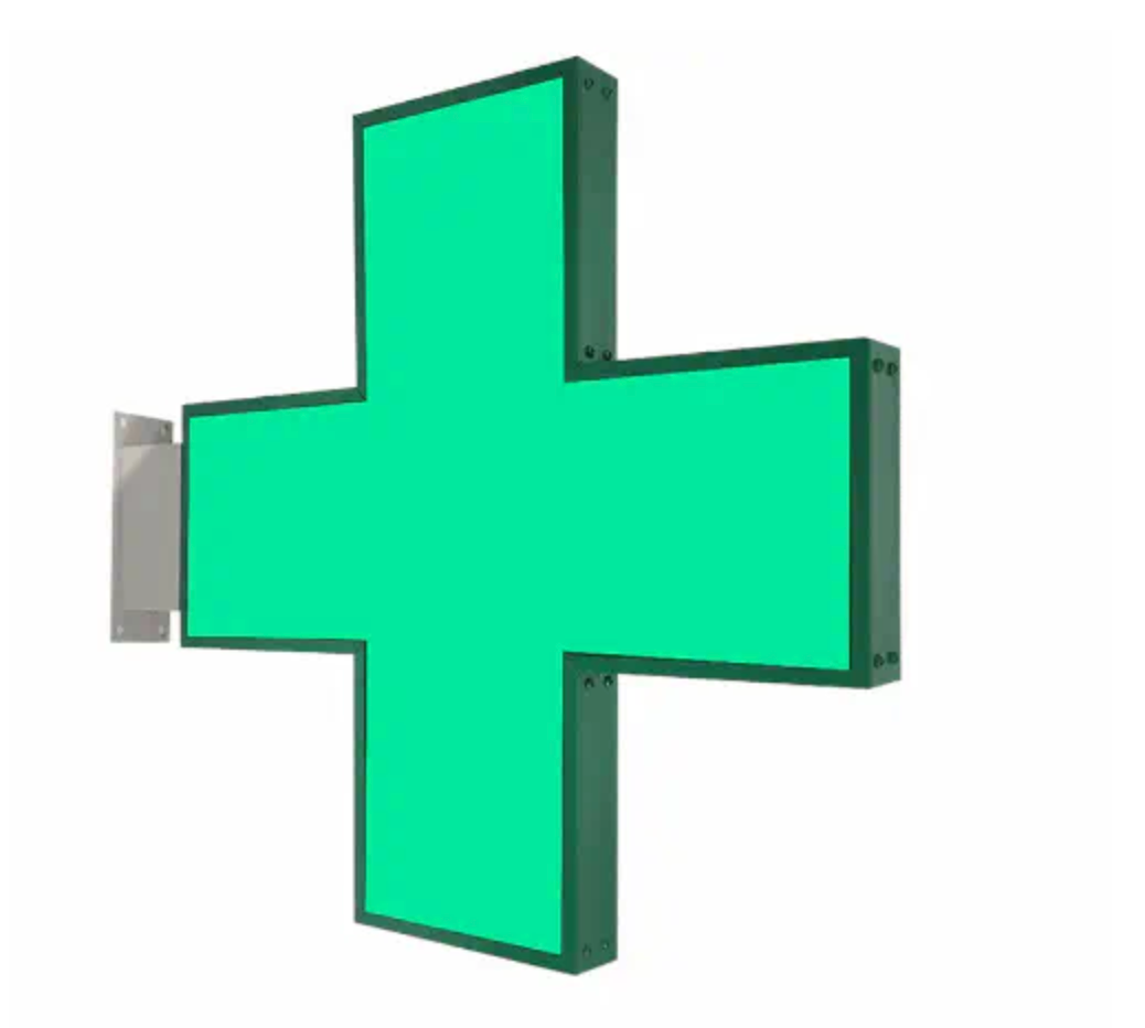 Enseigne croix de pharmacie