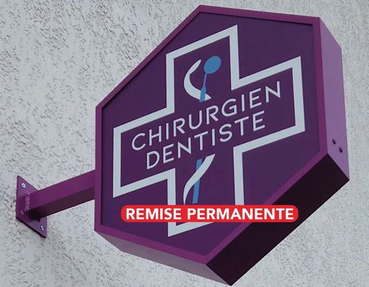 enseigne chirurgiens dentistes
