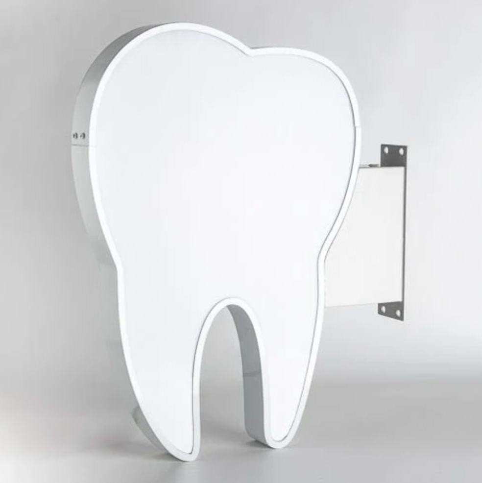 Enseigne double face dentiste